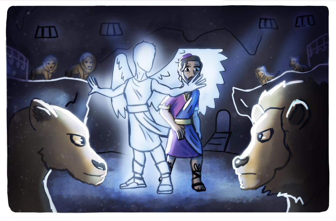 Exile Bible lesson illustration for kids