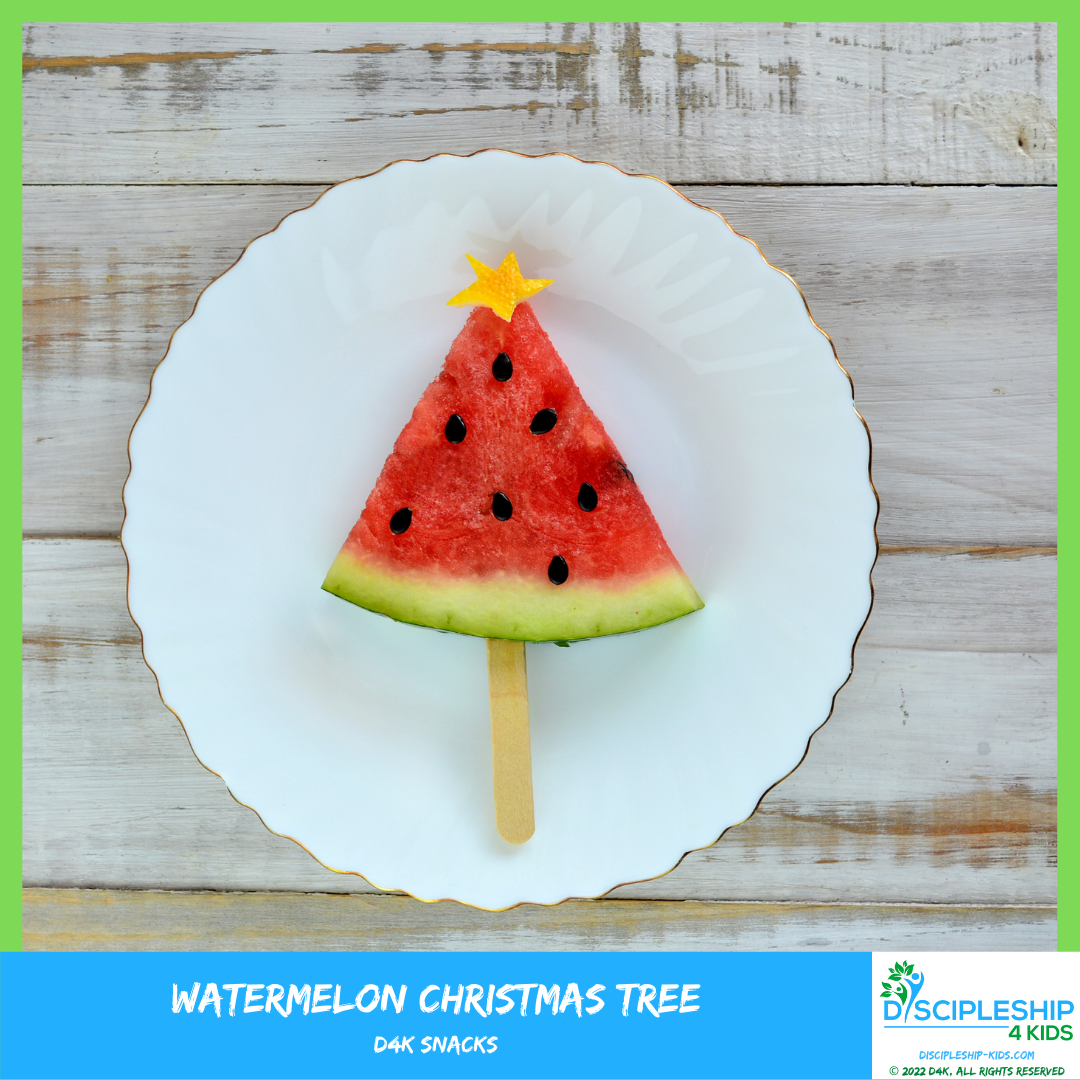 Watermelon Christmas Tree